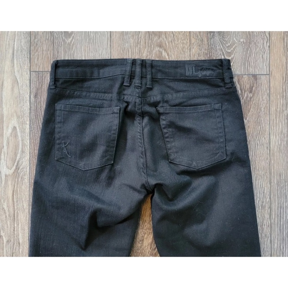 KUT from the Kloth Diana Skinny Jeans Black Pants Size 6 Womens Stretch - Picture 5 of 15